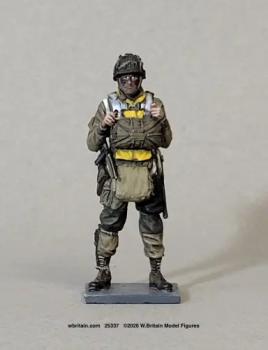 Image of Sgt. John W. "Johnny" Martin, 506th PIR, E Company, U.S. 101st Airborne, June 1944--single standing figure #52937