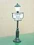 Kennedy Road Street Sign Lamppost--RETIRED--LAST ONE!! #52948
