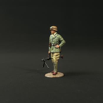 DAK Standing MG34 Machine Gunner, Deutsches Afrikakorps--single standing figure with MG34 in right hand #52976