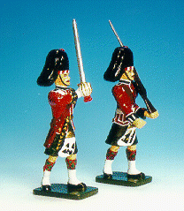 British Black Watch Officer and NCO--two figures--RETIRED--LAST TWO!! British Black Watch Officer and NCO--two figures--RETIRED--LAST TWO!! #1286