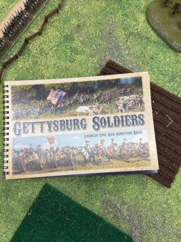 Gettysburg Soldiers:  American Civil War Miniature Rules, v2--a horse and musket miniatures wargame rule set--THREE IN STOCK. #53034