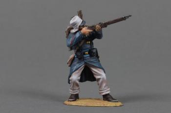 French Foreign Legionnaire Firing Upwards--single standing figure with backpack #53066