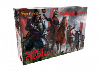 28mm Samurai Wars: Samurai Command--14 multi-part plastic figures--14 models (3 mounted and 11 on foot) #53096