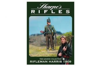 28mm Rifleman Harris, 1809, Sharpe's Rifles--single 54mm figure and single 28mm figure #53166