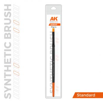 Synthetic Brush - Flat 4 #53217