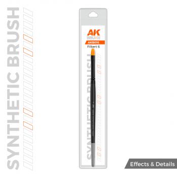 Synthetic Brush - Filbert 6 #53230