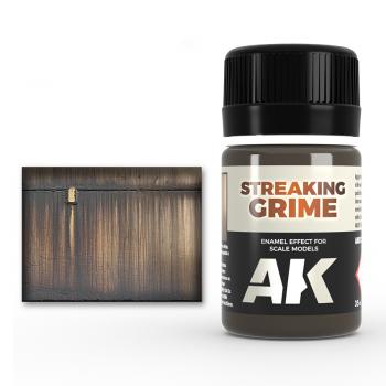 Streaking Grime (general)--35ml bottle--enamel effects for scale models. #53241
