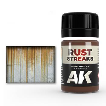 Rust Streaks--35ml Bottle--enamel effects for scale models. #53242
