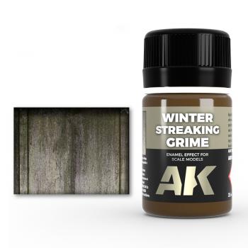Winter Streaking Grime--35ml bottle--enamel effects for scale models. #53243