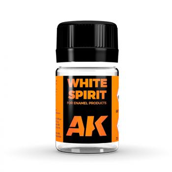 White Spirit for Enamel Products--35ml bottle--enamel effects for scale models. #53255