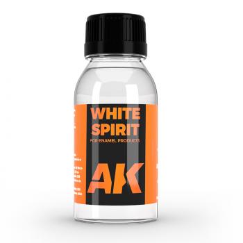 White Spirit for Enamel Products--100ml bottle--enamel effects for scale models. #53256