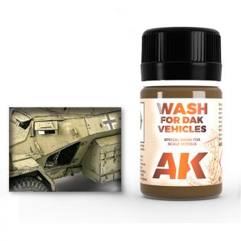 Afrika Korp Wash--35ml bottle--enamel effects for scale models. #53260