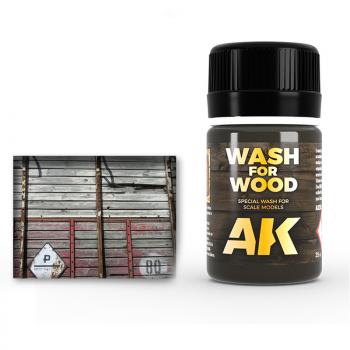 Wash for Wood--35ml bottle--enamel effects for scale models. #53269