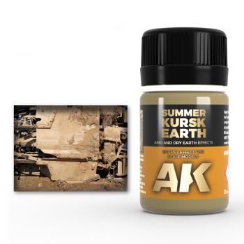Summer Kursk Earth--35ml bottle--enamel effects for scale models. #53290