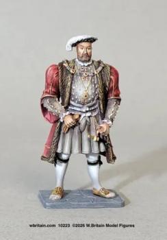 Henry VIII, King of England--single figure with arms akimbo #53315