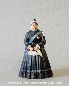 Victoria, Queen of the United Kingdom of Great Britain, Ireland and Empress of India--single figure with fan #53316