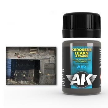 Kerosene Leaks and Stains--35ml bottle--enamel effects for scale models. #53332