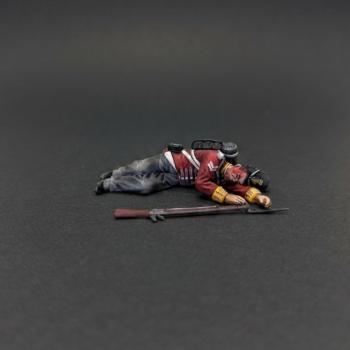Dead Rifleman, Corporal, 28th (North Gloucestershire) Regiment of Foot, Napoleonic Wars--single figure #53382