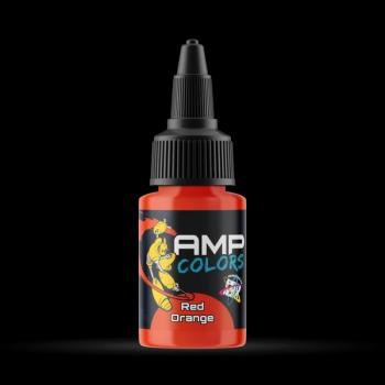 Pro Acryl AMP Red Orange--22mL paint bottle #53455