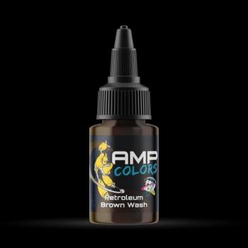 Pro Acryl AMP Petroleum Brown Wash--22mL paint bottle #53456