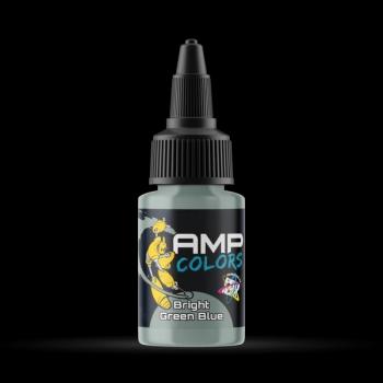 Pro Acryl AMP Bright Green Blue--22mL paint bottle #53460