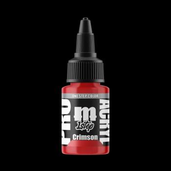 PRO Acryl 1-Step Crimson--22mL paint bottle #53467