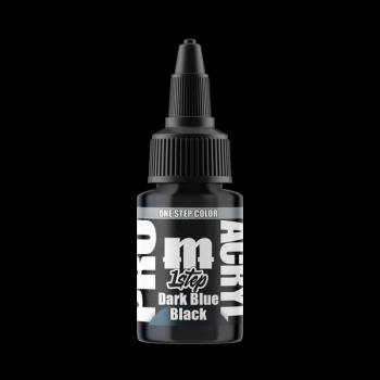 PRO Acryl 1-Step Dark Blue Black--22mL paint bottle #53468
