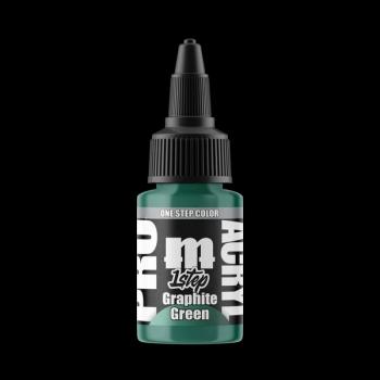 PRO Acryl 1-Step Graphite Green--22mL paint bottle #53473