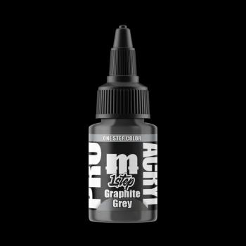 PRO Acryl 1-Step Graphite Grey--22mL paint bottle #53474