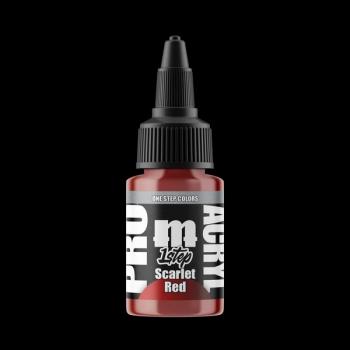PRO Acryl 1-Step Scarlet Red--22mL paint bottle #53479