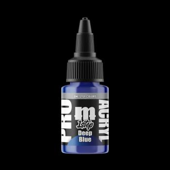 PRO Acryl 1-Step Deep Blue--22mL paint bottle #53486