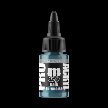 PRO Acryl 1-Step Dark Turquoise--22mL paint bottle #53488