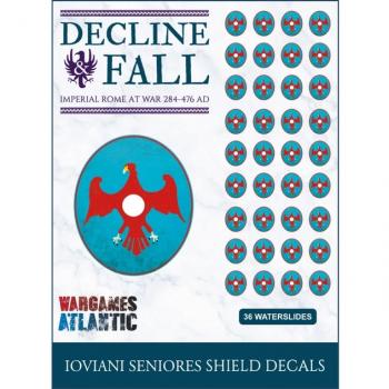 Shield Decals:  Ioviani Seniores--36 shield decals for the Late Roman army #53493
