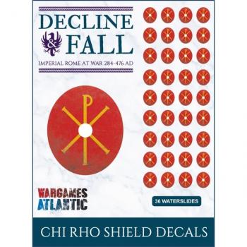 Shield Decals:  Chi Rho--36 shield decals for the Late Roman army #53495