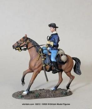 U.S. Cavalryman, Mounted, 1880's--single mounted figure #53522