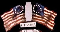 Colonial ''Betsy Ross'' Flag (54mm)--RETIRED--LAST THREE!! #53565