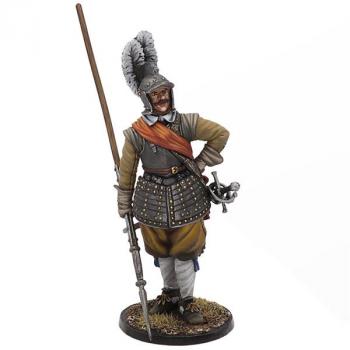 Image of Thirty Years War Tercio Sergeant, The Thirty Years War (1618-1648)--single figure standing with halberd pointed downward #53603