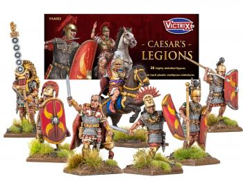 28mm Caesars Legions--38 hard plastic multi-pose miniatures #53632
