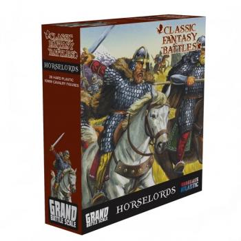 10mm Classic Fantasy Battles Horselords--36 hard plastic 10mm cavalry figures #53649