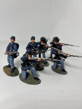 CONTE COLLECTIBLES  - ACW LOT2 - UNION SOLDIERS - Six Firing - ONE AVAILABLE!  #53651