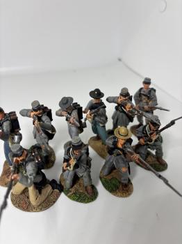CONTE COLLECTIBLES  - ACW LOT5 -Confederate TX Brigade - TEN FIRING - ONE AVAILABLE!  #53655