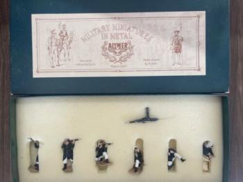 Alymer Alymer French Foreign Legion with Machine Gun, Morocco, 1910--MG and six figures--RETIRED--LAST ONE!! #53660