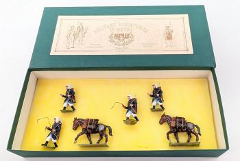 Alymer Alymer French Foreign Legion with Pack Mules--four figures and two pack mule figures--RETIRED--LAST ONE!! #53665