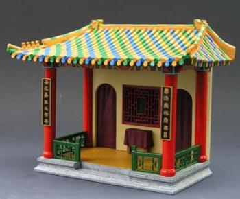 Opera Stage - A beautiful and colourful 3 dimensional setting--RETIRED. LAST ONE!  #11118