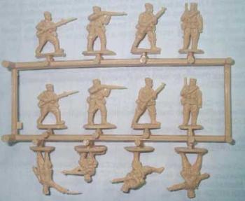 WWI Serbian Infantry--48 figures in 8 poses WWI Serbian Infantry--48 figures in 8 poses #11204