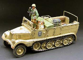 German 3-Ton Desert Transport SDkfz. 11 with Crew--RETIRED***. - ONE AVAILABLE!  #11219