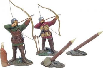 English Archer Set #1 (4 piece set, 2 Figures & 2 Stakes)--RETIRED--LAST ONE!! English Archer Set #1 (4 piece set, 2 Figures & 2 Stakes)--RETIRED--LAST ONE!! #11441