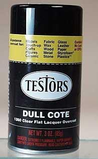 Dullcote Clear Coats Lacquer--3 oz. Spray Can #11635