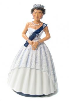HM Queen Elizabeth in Coronation Gown--single figure--RETIRED--LAST ONE!! HM Queen Elizabeth in Coronation Gown--single figure--RETIRED--LAST ONE!! #12279
