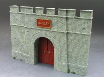 Chinese Gate Facade--RETIRED -ONE AVAILABLE!  #12442
